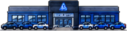 Pixel art large dealership